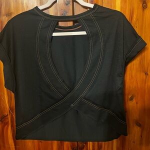 Like NEW open back shirt